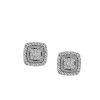 Earrings with .30 Carat TW of Diamonds in 10kt White Gold