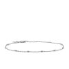 Bracelet with .15 Carat TW of Diamonds in 10kt White Gold