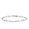 7″ Large 5MM Layla Cable Link Paperclip Chain Bracelet in Sterling Silver