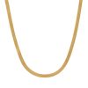 16″-18″ 3MM Herringbone Chain in 10kt Yellow Gold