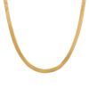 16″-18″ 4MM Herringbone Chain in 10kt Yellow Gold