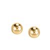 4MM Ball Stud Earrings in 14kt Yellow Gold