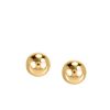 3MM Ball Stud Earrings in 14kt Yellow Gold