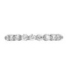 Eternal Shared Prong Wedding Ring with .50 Carat Round Brilliant Diamonds in 18kt White Gold