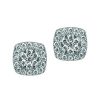 Earrings with 1.00 Carat TW of Diamonds in 14kt White Gold