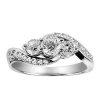 Fire of the North Diamond Engagement Ring with .70 Carat TW of Diamonds in 14kt White Gold