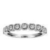 Stackable Ring with .25 Carat TW of Diamonds in 14kt White Gold