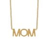 18″ 10KT Yellow Gold Mom Necklace