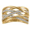 Ring with .21 Carat TW of Diamonds in 10kt Yellow Gold
