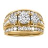Ring with 2.00 Carat TW of Diamonds in 14kt Yellow Gold