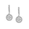 Luminance Earrings with 1.00 Carat TW of Diamonds in 10kt White Gold