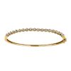 Diamond Bangle with .25 Carat TW of Diamonds in 10kt Yellow Gold