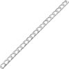 20″ Square Curb Chain in Sterling Silver