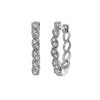 Earrings with .10 Carat TW of Diamonds in 10kt White Gold