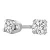 Stud Earrings with 1.00 Carat TW of Diamonds in 14kt White Gold