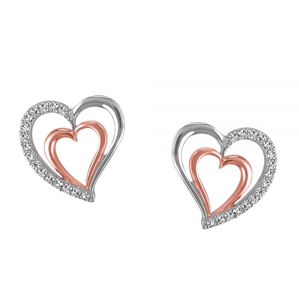 Vikyzer 2 Pck Bow Earrings Ef Gold Coloured main image 1