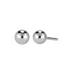 5MM Ball Stud Earrings in Sterling Silver