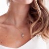 Fire of the North Canadian Diamond Pendant with .30 Carat Diamond in 14kt White Gold with Chain
