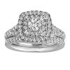 Engagement RIng with 1.25 Carat TW of Diamonds In 14kt White Gold
