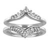Ring Jacket with .35 Carat TW of Diamonds in 14kt White Gold