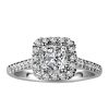 Fire of the North Engagement Ring with .92 Carat TW of Diamonds in 18kt White Gold