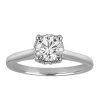 Colourless Collection Solitaire Engagement Ring With .74 Carat TW Of Diamonds In 18kt White Gold