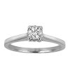 Colourless Collection Solitaire Engagement Ring With .25 Carat TW Of Diamonds In 18kt White Gold