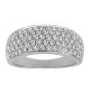 Ring with 1.00 Carat TW of Diamonds in 10kt White Gold