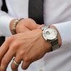 Men’s Bulova Silver Tone Regatta Automatic Watch