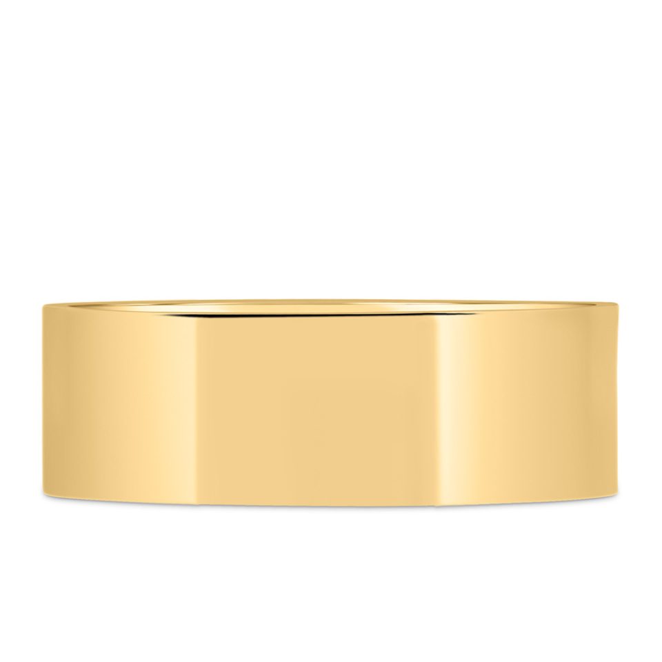Wedding Band in 10kt Yellow Gold