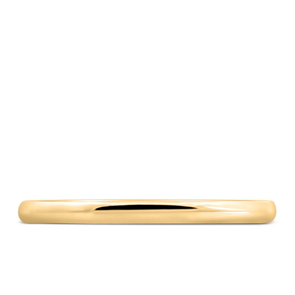 Classic Wedding Band in 18kt Yellow Gold