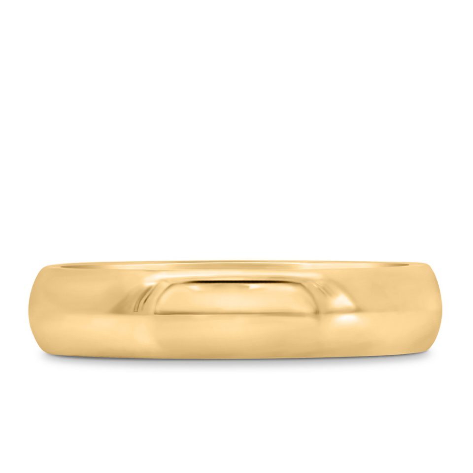 Wedding Band in 10kt Yellow Gold