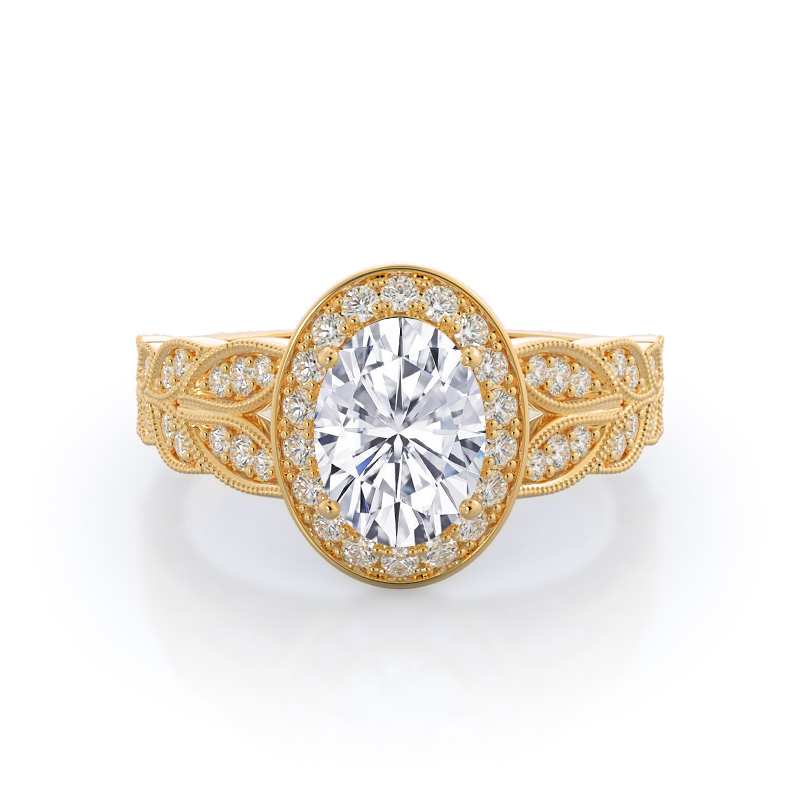 Coil Twist Diamond Engagement Ring | Ritani