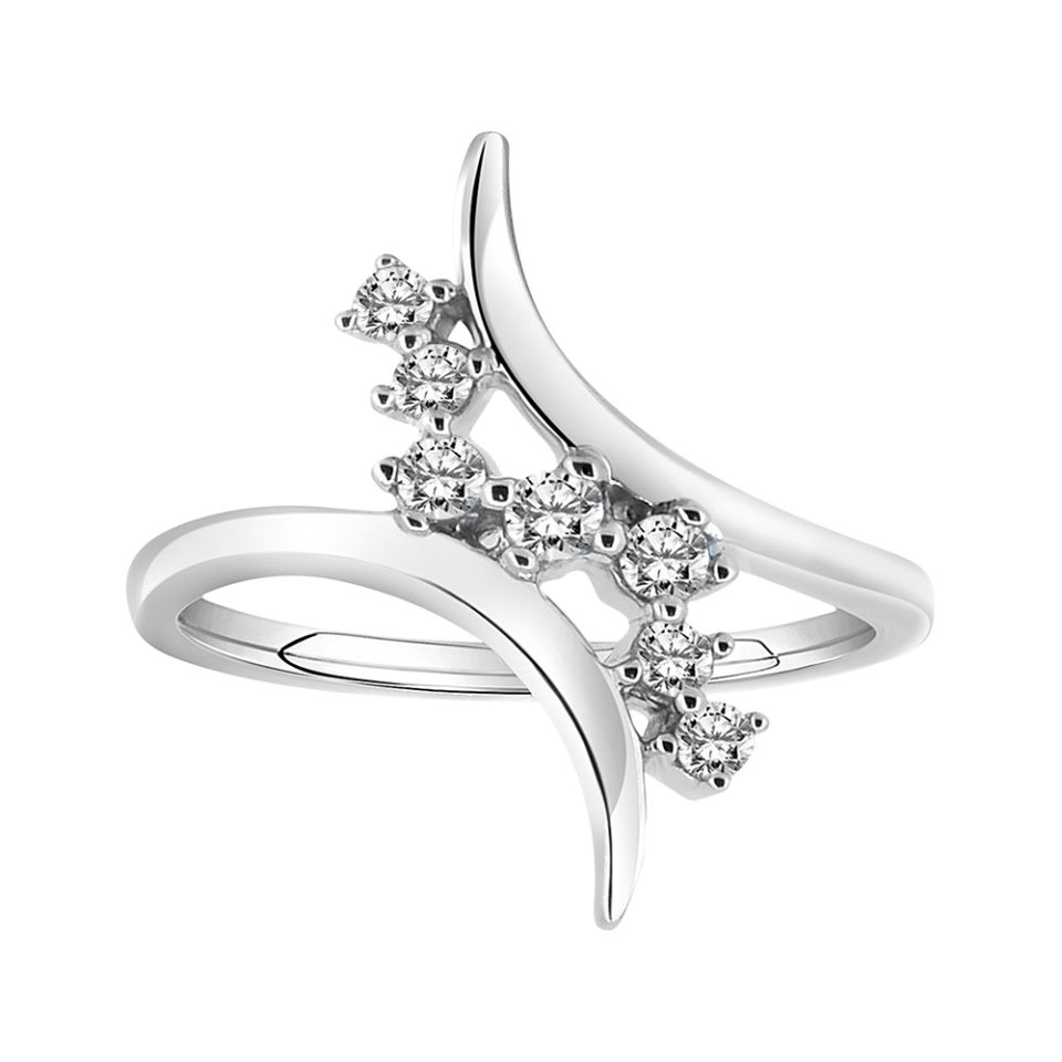 Diamond Ring with .20 Carat TW in 1.kt White Gold