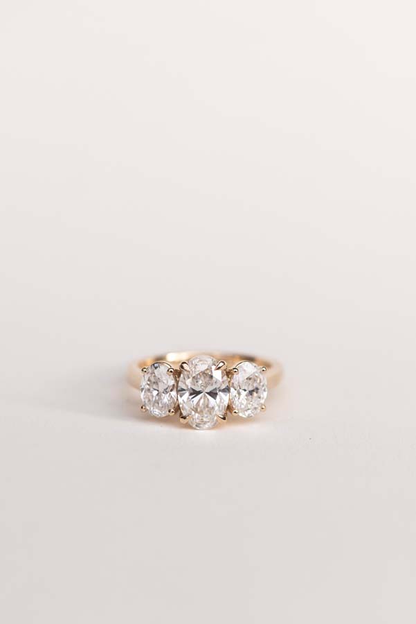 Ring with 3.00 Carat TW of Lab Created Diamonds in 14kt Yellow Gold
