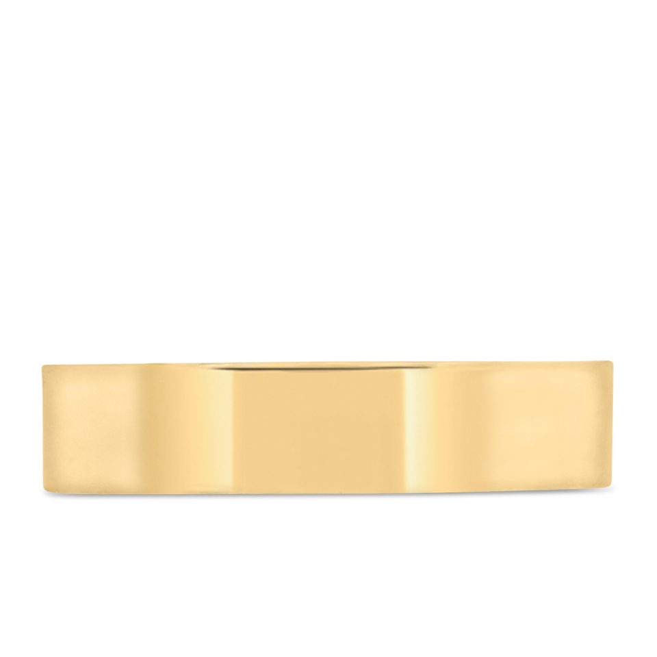 5MM Comfort Fit Wedding Band in Yellow Gold
