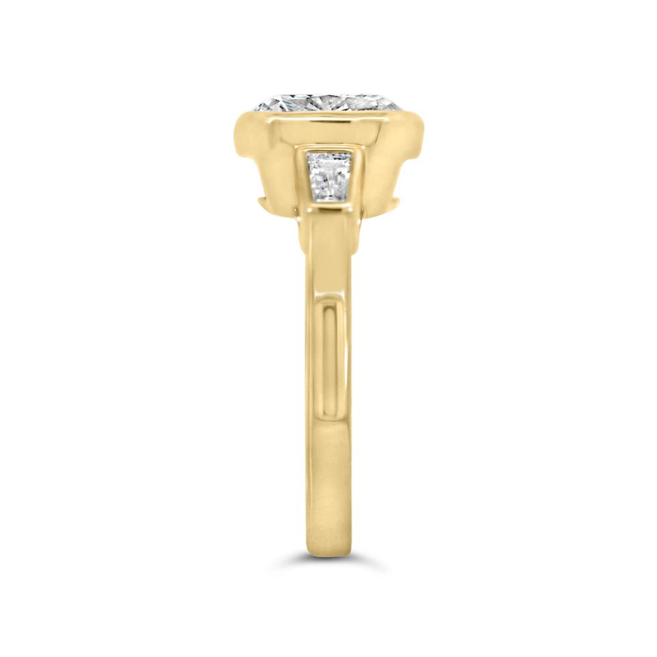 Cushion Cut Engagement Ring